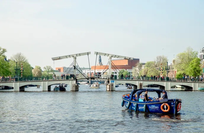 Amsterdam canal tour from the water